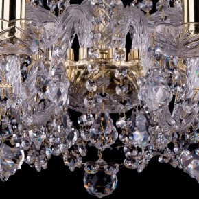 Подвесная люстра Bohemia Ivele Crystal 1402 1402/10/240/G/Leafs в Ноябрьске - noyabrsk.mebel24.online | фото 5