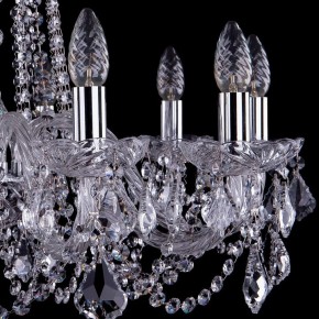 Подвесная люстра Bohemia Ivele Crystal 1402 1402/10/240/Ni/Leafs в Ноябрьске - noyabrsk.mebel24.online | фото 2