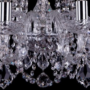 Подвесная люстра Bohemia Ivele Crystal 1402 1402/10/240/Ni/Leafs в Ноябрьске - noyabrsk.mebel24.online | фото 3