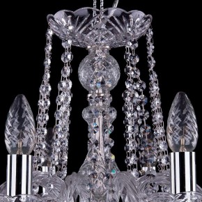 Подвесная люстра Bohemia Ivele Crystal 1402 1402/10/240/Ni/Leafs в Ноябрьске - noyabrsk.mebel24.online | фото 4