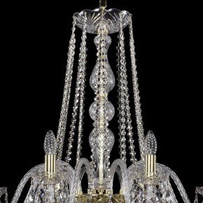 Подвесная люстра Bohemia Ivele Crystal 1402 1402/10/360/G в Ноябрьске - noyabrsk.mebel24.online | фото 4