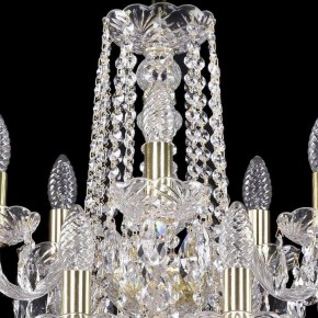 Подвесная люстра Bohemia Ivele Crystal 1402 1402/10+5/195/2d/G в Ноябрьске - noyabrsk.mebel24.online | фото 4