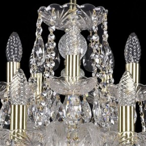 Подвесная люстра Bohemia Ivele Crystal 1402 1402/10+5/240/G в Ноябрьске - noyabrsk.mebel24.online | фото 4