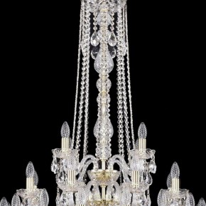 Подвесная люстра Bohemia Ivele Crystal 1402 1402/16+8+4/300/h-123/3d/G в Ноябрьске - noyabrsk.mebel24.online | фото 4