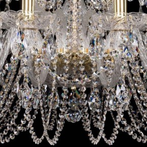 Подвесная люстра Bohemia Ivele Crystal 1402 1402/16+8/400/G в Ноябрьске - noyabrsk.mebel24.online | фото 3