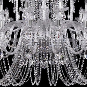 Подвесная люстра Bohemia Ivele Crystal 1402 1402/20+10+5/530/XL-165/Ni в Ноябрьске - noyabrsk.mebel24.online | фото 3