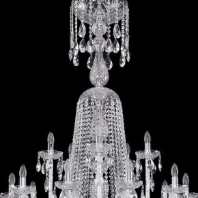 Подвесная люстра Bohemia Ivele Crystal 1402 1402/20+10+5/530/XL-165/Ni в Ноябрьске - noyabrsk.mebel24.online | фото 4