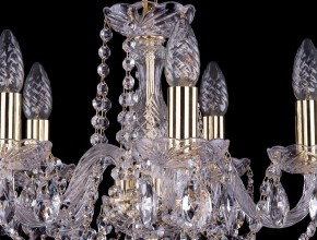Подвесная люстра Bohemia Ivele Crystal 1402 1402/5/141/G в Ноябрьске - noyabrsk.mebel24.online | фото 7