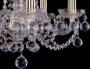 Подвесная люстра Bohemia Ivele Crystal 1402 1402/5/141/G/Balls в Ноябрьске - noyabrsk.mebel24.online | фото 2