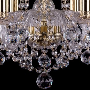 Подвесная люстра Bohemia Ivele Crystal 1402 1402/6/160/G/Balls в Ноябрьске - noyabrsk.mebel24.online | фото 3