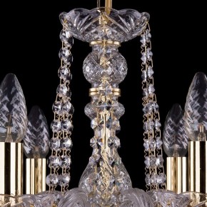 Подвесная люстра Bohemia Ivele Crystal 1402 1402/6/160/G/Balls в Ноябрьске - noyabrsk.mebel24.online | фото 4