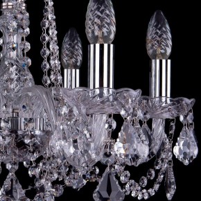 Подвесная люстра Bohemia Ivele Crystal 1402 1402/6/160/Ni/Leafs в Ноябрьске - noyabrsk.mebel24.online | фото 2