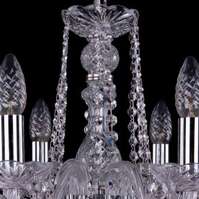 Подвесная люстра Bohemia Ivele Crystal 1402 1402/6/160/Ni/Leafs в Ноябрьске - noyabrsk.mebel24.online | фото 4