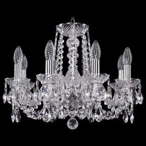Подвесная люстра Bohemia Ivele Crystal 1402 1402/8/160/Ni в Ноябрьске - noyabrsk.mebel24.online | фото