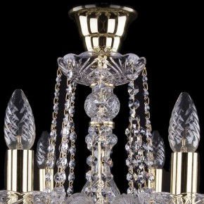 Подвесная люстра Bohemia Ivele Crystal 1402 1402/8/195/G/tube в Ноябрьске - noyabrsk.mebel24.online | фото 4