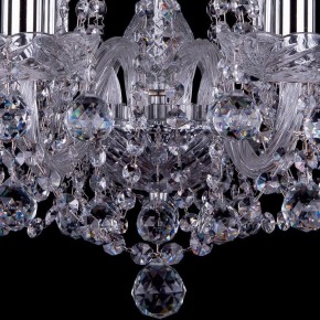 Подвесная люстра Bohemia Ivele Crystal 1402 1402/8/195/Ni/Balls в Ноябрьске - noyabrsk.mebel24.online | фото 4