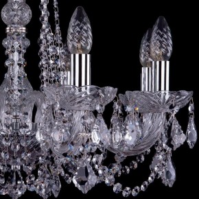 Подвесная люстра Bohemia Ivele Crystal 1402 1402/8/195/Ni/Leafs в Ноябрьске - noyabrsk.mebel24.online | фото 2