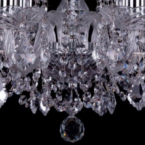 Подвесная люстра Bohemia Ivele Crystal 1402 1402/8/195/Ni/Leafs в Ноябрьске - noyabrsk.mebel24.online | фото 3