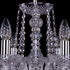 Подвесная люстра Bohemia Ivele Crystal 1402 1402/8/195/Ni/Leafs в Ноябрьске - noyabrsk.mebel24.online | фото 4