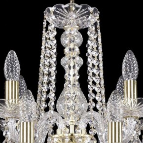 Подвесная люстра Bohemia Ivele Crystal 1402 1402/8+4/160/2d/G в Ноябрьске - noyabrsk.mebel24.online | фото 4
