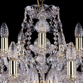 Подвесная люстра Bohemia Ivele Crystal 1411 1411/10+5/240/G/Balls в Ноябрьске - noyabrsk.mebel24.online | фото 4