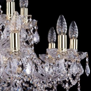Подвесная люстра Bohemia Ivele Crystal 1411 1411/10+5/240/G/Leafs в Ноябрьске - noyabrsk.mebel24.online | фото 2