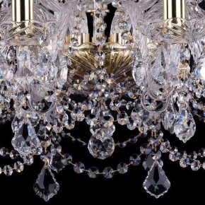 Подвесная люстра Bohemia Ivele Crystal 1411 1411/10+5/240/G/Leafs в Ноябрьске - noyabrsk.mebel24.online | фото 3
