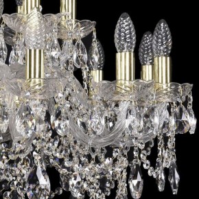 Подвесная люстра Bohemia Ivele Crystal 1411 1411/12+6/240/G в Ноябрьске - noyabrsk.mebel24.online | фото 2