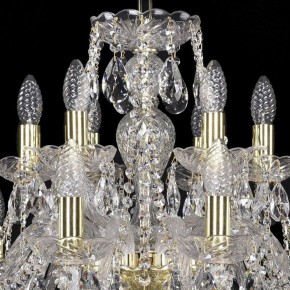 Подвесная люстра Bohemia Ivele Crystal 1411 1411/12+6/240/G в Ноябрьске - noyabrsk.mebel24.online | фото 4