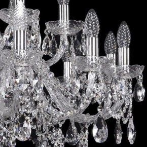 Подвесная люстра Bohemia Ivele Crystal 1411 1411/12+6/300/Ni в Ноябрьске - noyabrsk.mebel24.online | фото 2