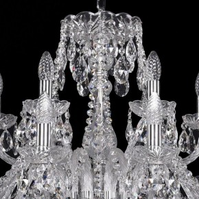 Подвесная люстра Bohemia Ivele Crystal 1411 1411/12+6/300/Ni в Ноябрьске - noyabrsk.mebel24.online | фото 4