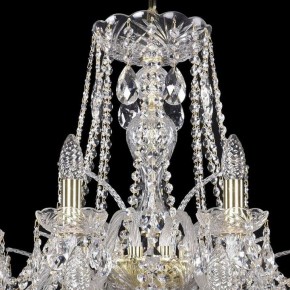 Подвесная люстра Bohemia Ivele Crystal 1411 1411/16+8/360/2d/G в Ноябрьске - noyabrsk.mebel24.online | фото 4