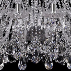 Подвесная люстра Bohemia Ivele Crystal 1411 1411/18/400/h-113/Ni в Ноябрьске - noyabrsk.mebel24.online | фото 3