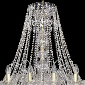 Подвесная люстра Bohemia Ivele Crystal 1411 1411/24/460/G в Ноябрьске - noyabrsk.mebel24.online | фото 4