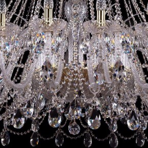 Подвесная люстра Bohemia Ivele Crystal 1411 1411/24/530/G в Ноябрьске - noyabrsk.mebel24.online | фото 3