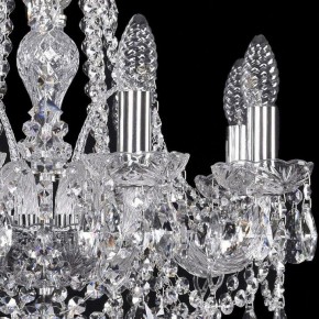 Подвесная люстра Bohemia Ivele Crystal 1411 1411/8/160/Ni в Ноябрьске - noyabrsk.mebel24.online | фото 2