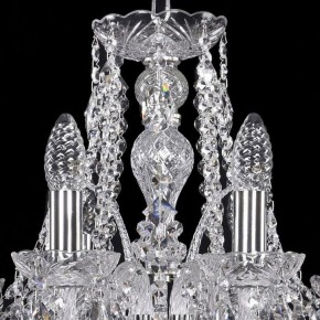 Подвесная люстра Bohemia Ivele Crystal 1411 1411/8/160/Ni в Ноябрьске - noyabrsk.mebel24.online | фото 4