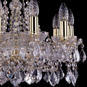 Подвесная люстра Bohemia Ivele Crystal 1413 1413/10/165/G/Leafs в Ноябрьске - noyabrsk.mebel24.online | фото 2