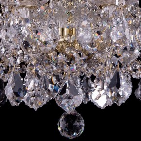 Подвесная люстра Bohemia Ivele Crystal 1413 1413/10/165/G/Leafs в Ноябрьске - noyabrsk.mebel24.online | фото 3