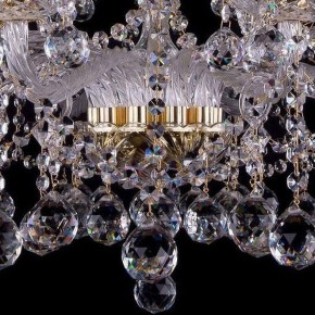 Подвесная люстра Bohemia Ivele Crystal 1413 1413/10+5/300/G/Balls в Ноябрьске - noyabrsk.mebel24.online | фото 4