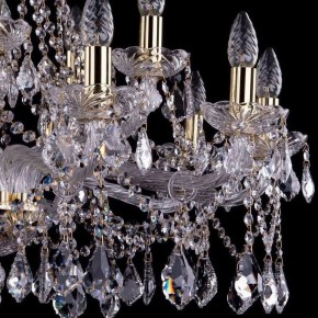 Подвесная люстра Bohemia Ivele Crystal 1413 1413/10+5/300/G/Leafs в Ноябрьске - noyabrsk.mebel24.online | фото 2