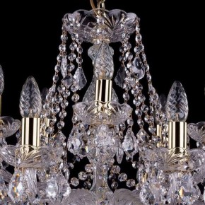 Подвесная люстра Bohemia Ivele Crystal 1413 1413/10+5/300/G/Leafs в Ноябрьске - noyabrsk.mebel24.online | фото 4
