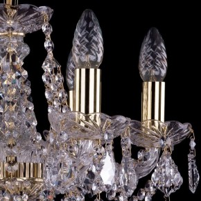 Подвесная люстра Bohemia Ivele Crystal 1413 1413/6/141/G/Leafs в Ноябрьске - noyabrsk.mebel24.online | фото 2