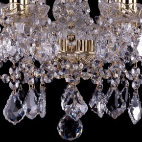 Подвесная люстра Bohemia Ivele Crystal 1413 1413/6/141/G/Leafs в Ноябрьске - noyabrsk.mebel24.online | фото 3