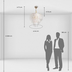 Подвесная люстра De City Бриз 47 111017009 в Ноябрьске - noyabrsk.mebel24.online | фото 9