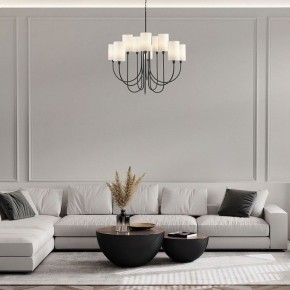 Подвесная люстра Eurosvet Abbey 60164/10 черный в Ноябрьске - noyabrsk.mebel24.online | фото 4