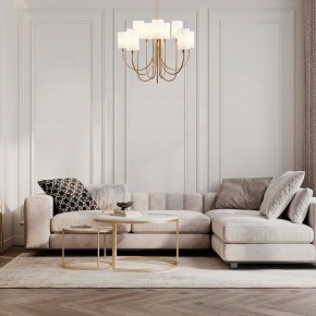 Подвесная люстра Eurosvet Abbey 60164/10 латунь в Ноябрьске - noyabrsk.mebel24.online | фото 4
