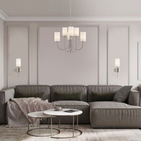 Подвесная люстра Eurosvet Abbey 60164/6 никель в Ноябрьске - noyabrsk.mebel24.online | фото 3