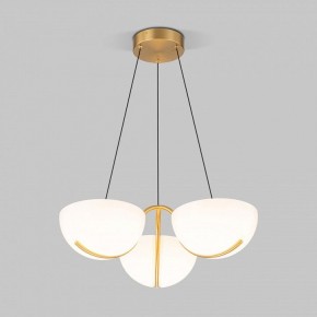 Подвесная люстра Eurosvet Emisfero 50083/3 LED золото в Ноябрьске - noyabrsk.mebel24.online | фото 2