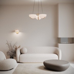 Подвесная люстра Eurosvet Emisfero 50083/3 LED золото в Ноябрьске - noyabrsk.mebel24.online | фото 4